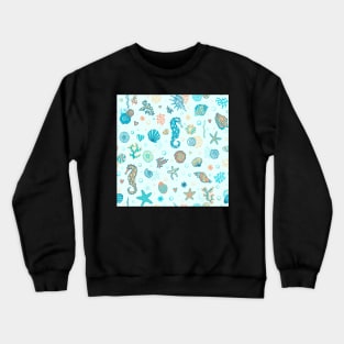 Underwater world pattern Crewneck Sweatshirt